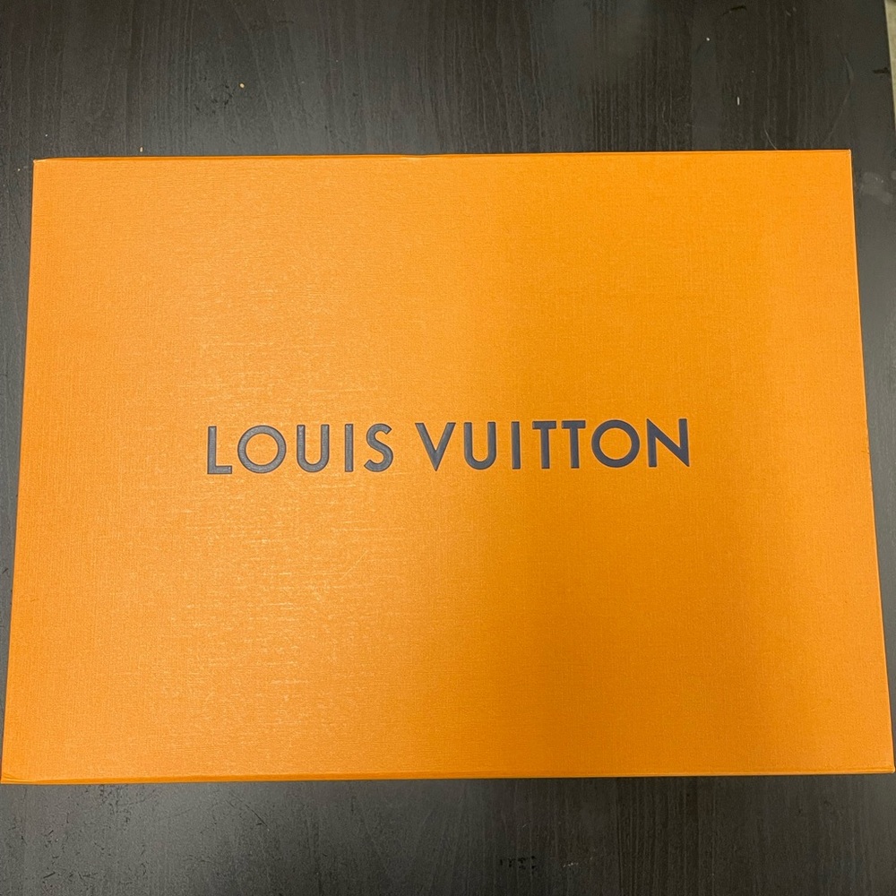 Louis Vuitton box.